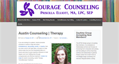 Desktop Screenshot of courage-counseling.com
